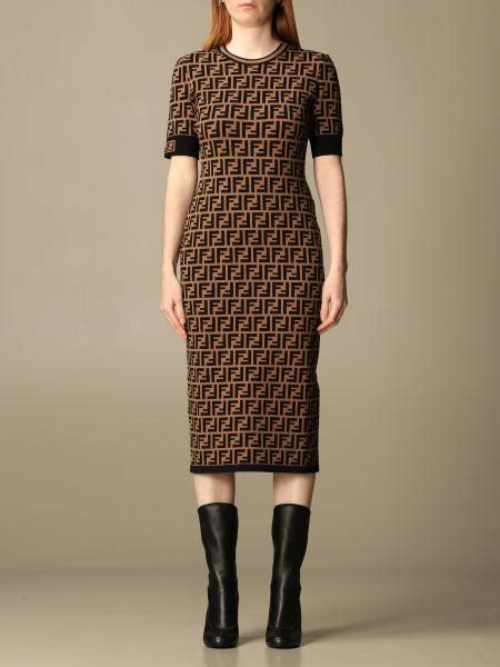 fendi dresses sale|Fendi sleeve oversized dress.